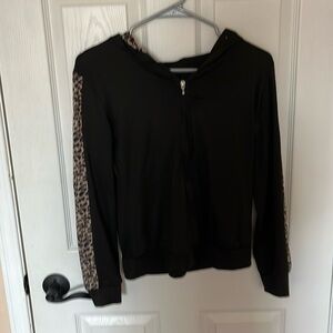 summer hoodie full zipper with matching pants